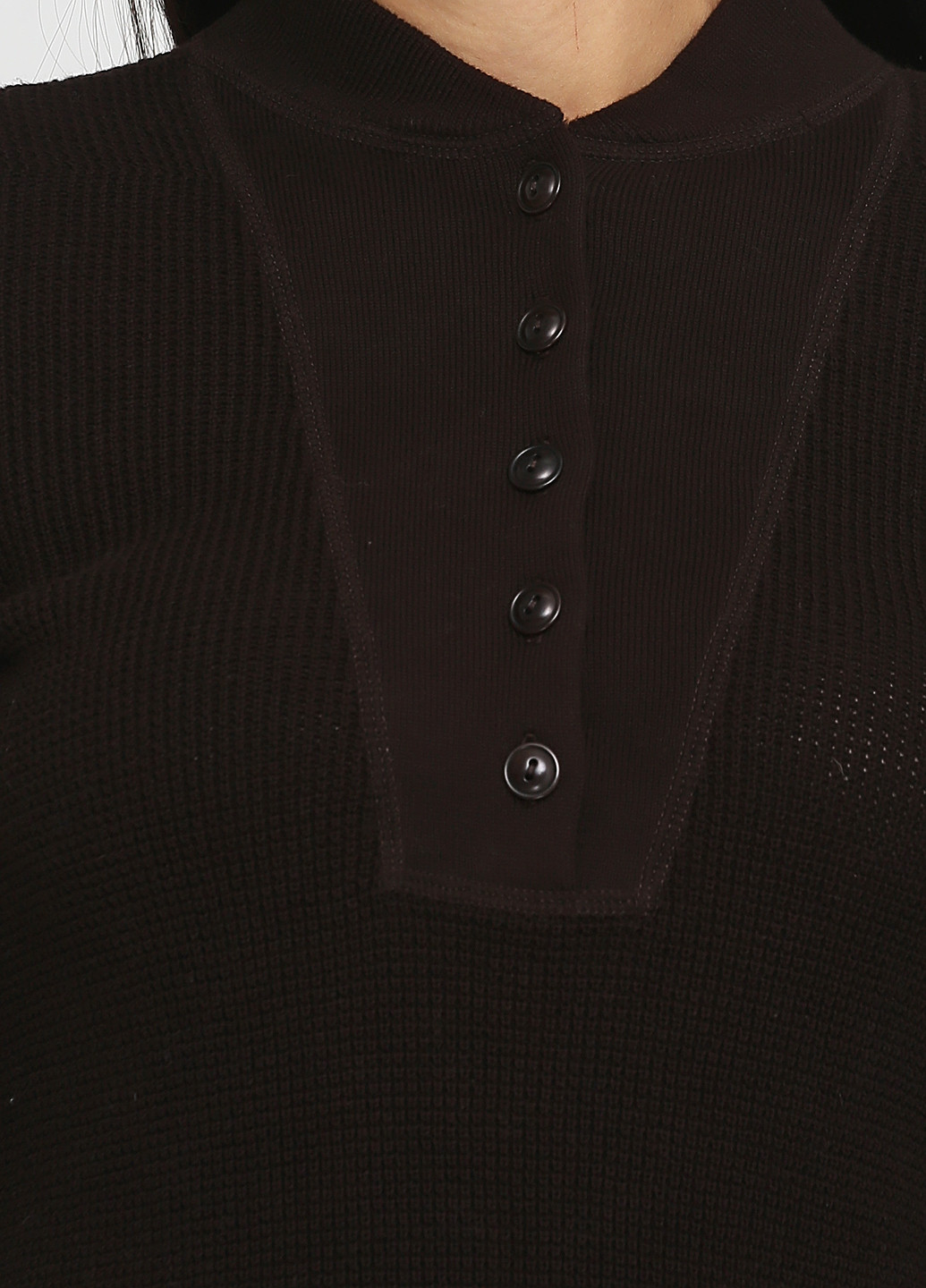 Темно-коричнева кежуал сукня Ralph Lauren однотонна