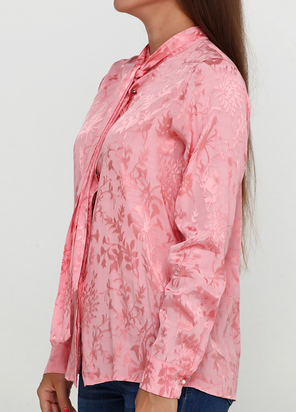 Розовая демисезонная блуза Friendtex