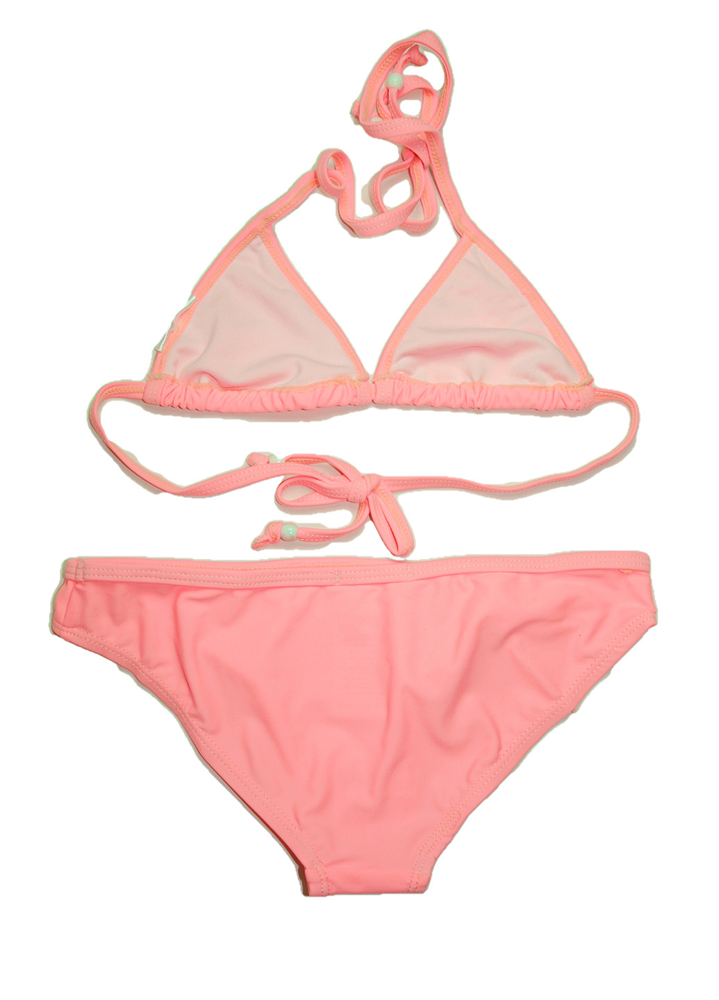 Светло-розовый летний купальник (лиф, трусы) бикини Parah