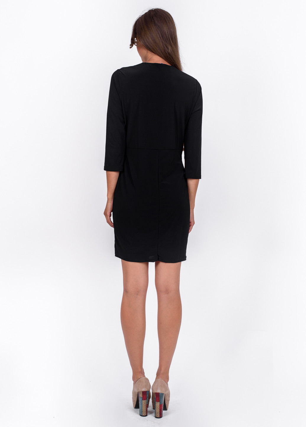 Чорна кежуал сукня Melrose однотонна