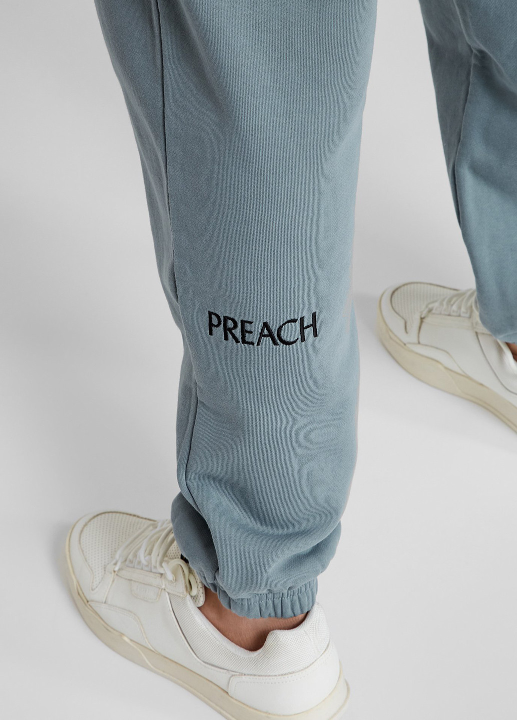 Синие спортивные демисезонные джоггеры брюки Preach