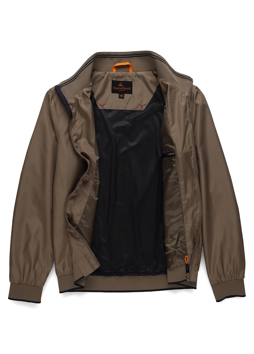 Темно-бежевая демисезонная ветровка Nazarenogabrielli