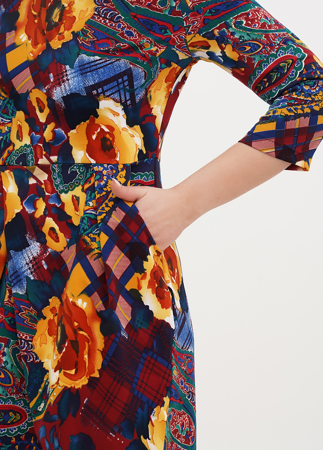 Синя кежуал сукня Imperial з квітковим принтом