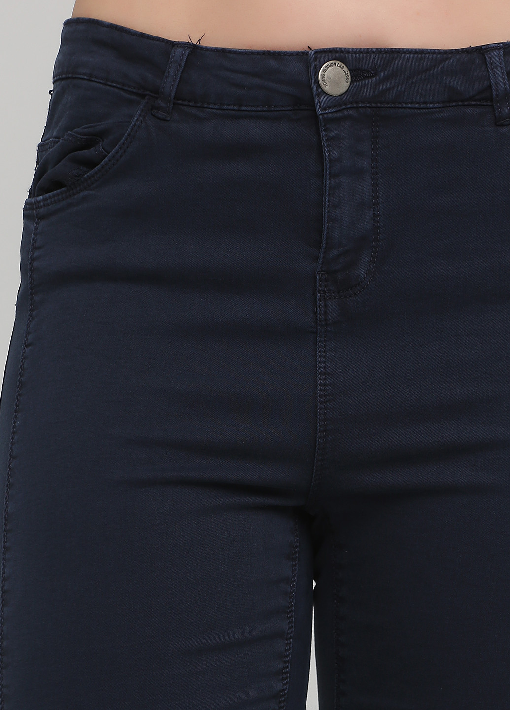 Темно-синие кэжуал демисезонные зауженные брюки Reserved