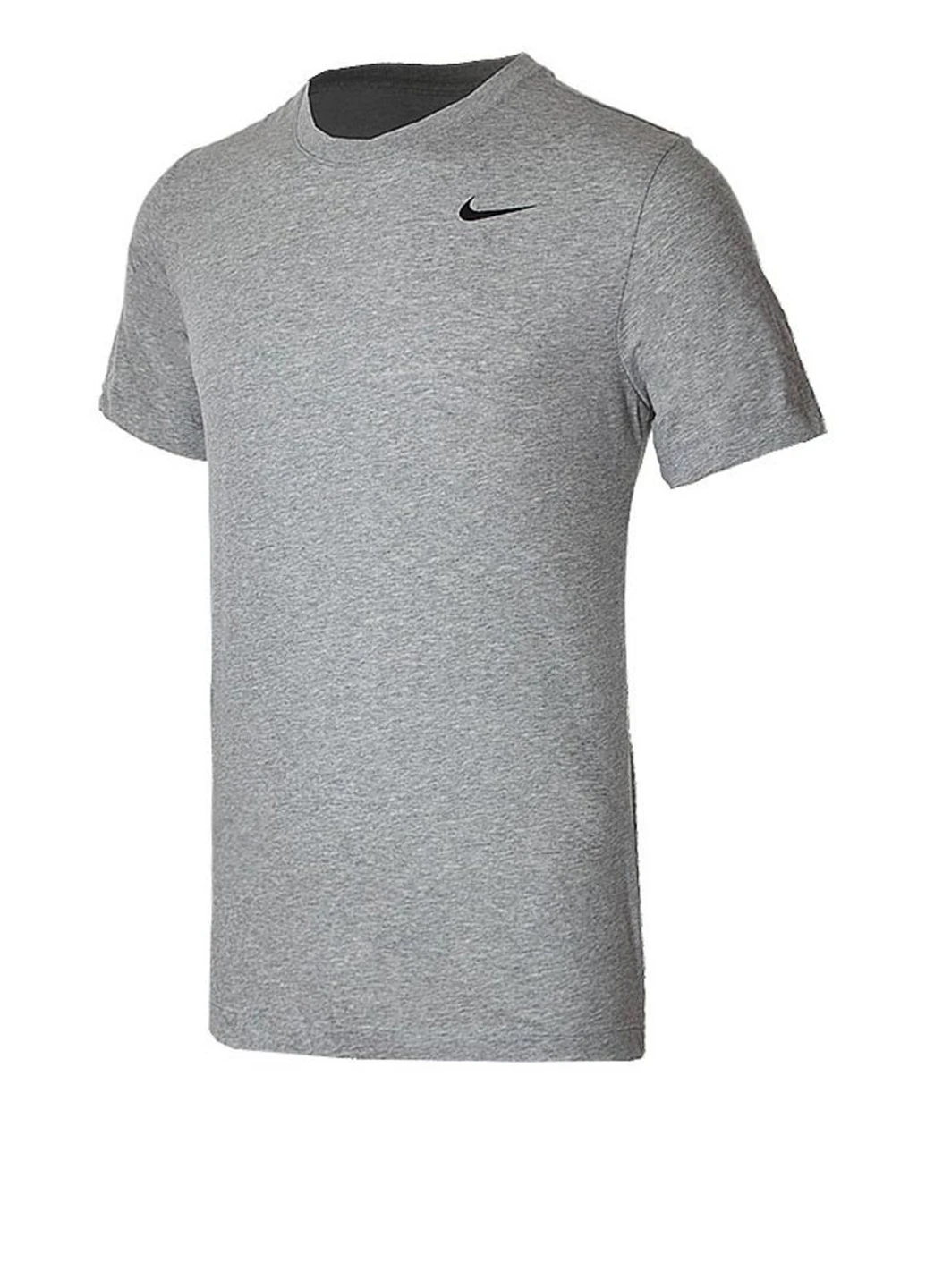 Сіра футболка ar6029-063 Nike M NK DRY TEE DFC CREW SOLID