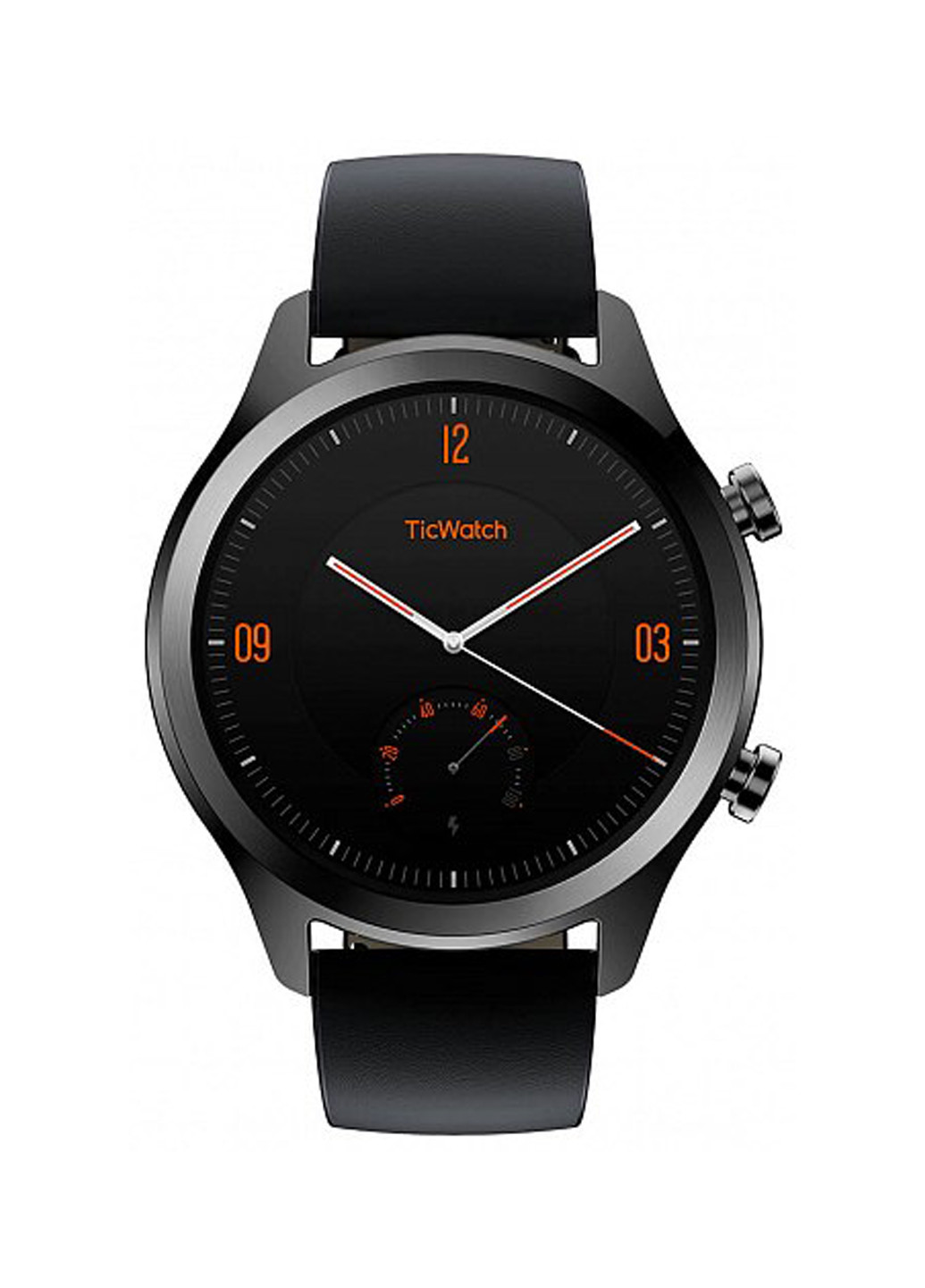 Смарт-часы MOBVOI ticwatch c2 wg12036 onyx black (p1023000400a) (144071620)