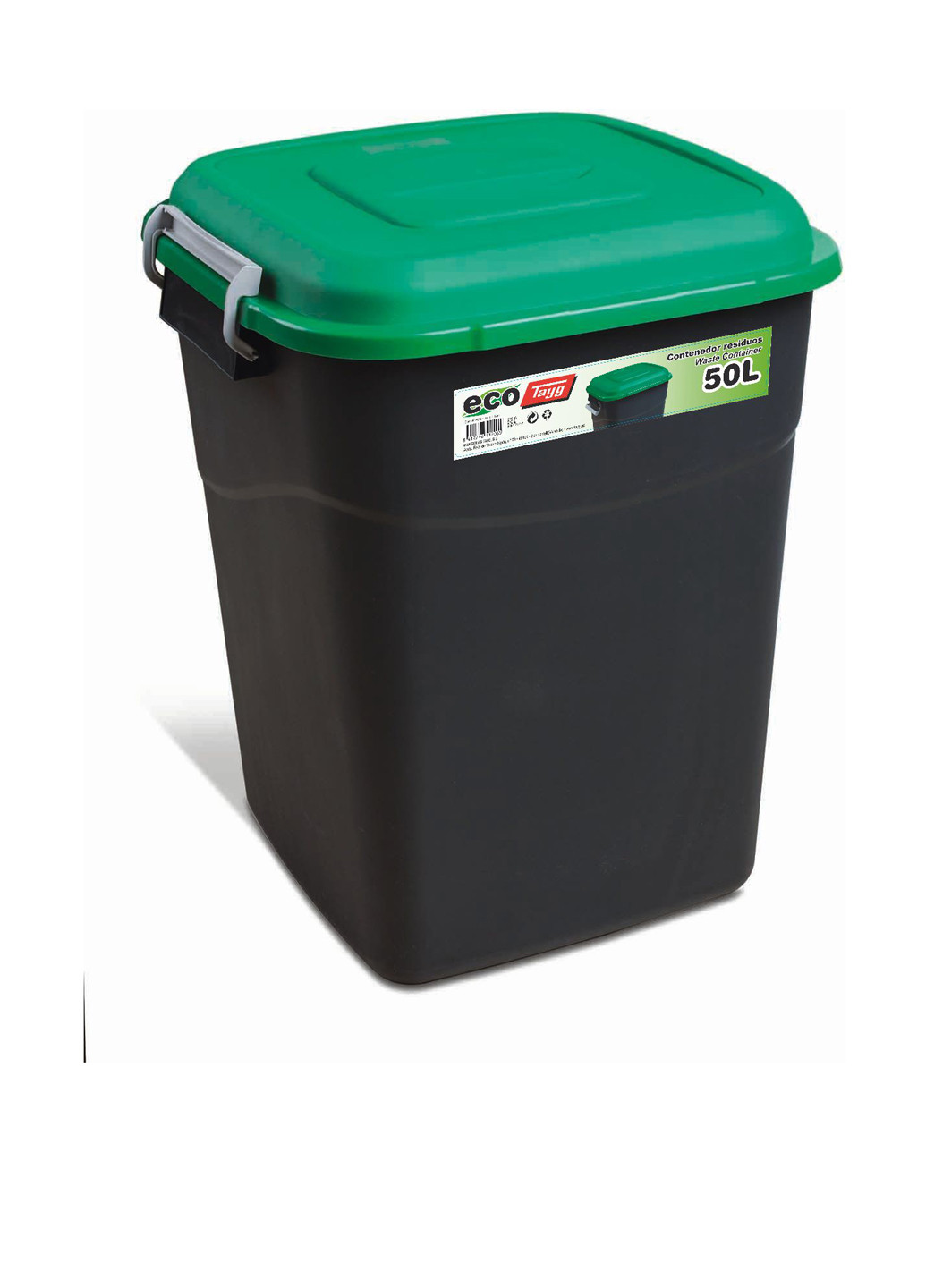 Бак-контейнер для мусора 50л 41*40*51см Tayg (184959213)