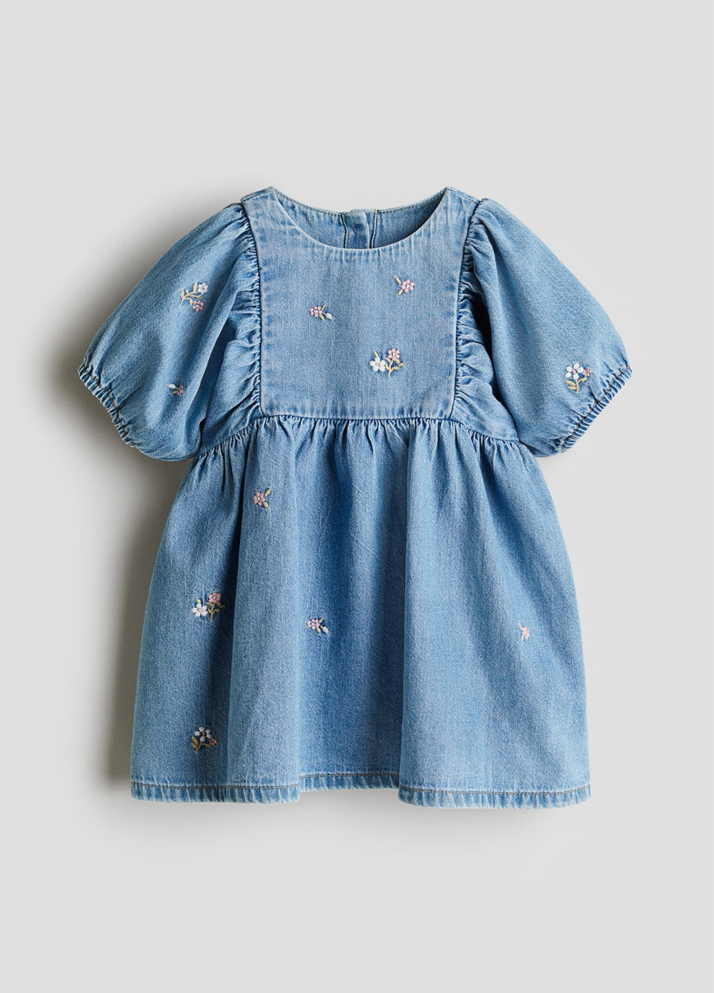 Голубое платье H&M (369791815)