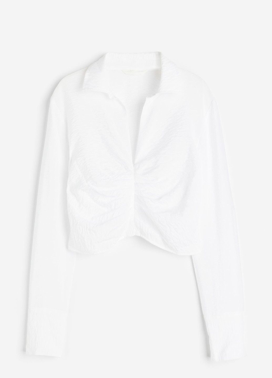 Біла демісезонна блуза H&M