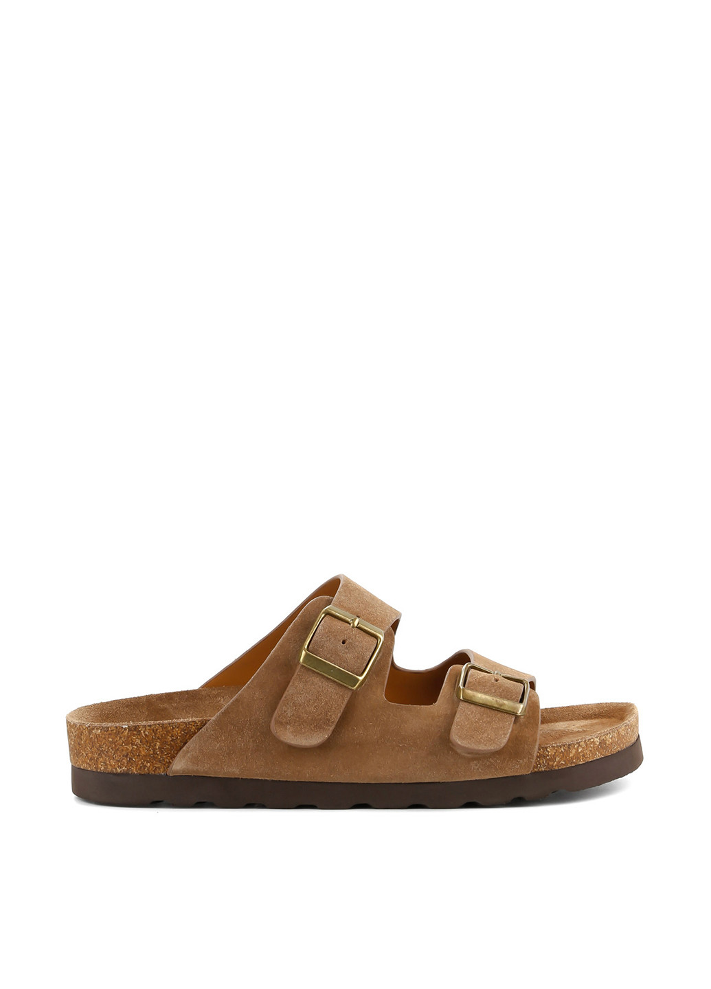 Светло-коричневые шлепанцы Le'BERDES