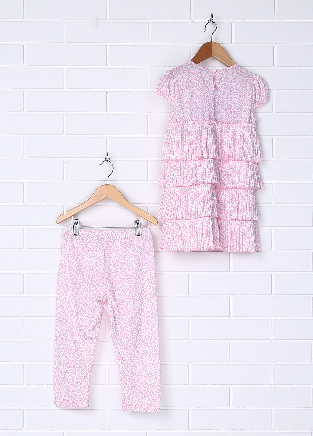 Розовый демисезонный комплект (туника, брюки) Miss Blumarine