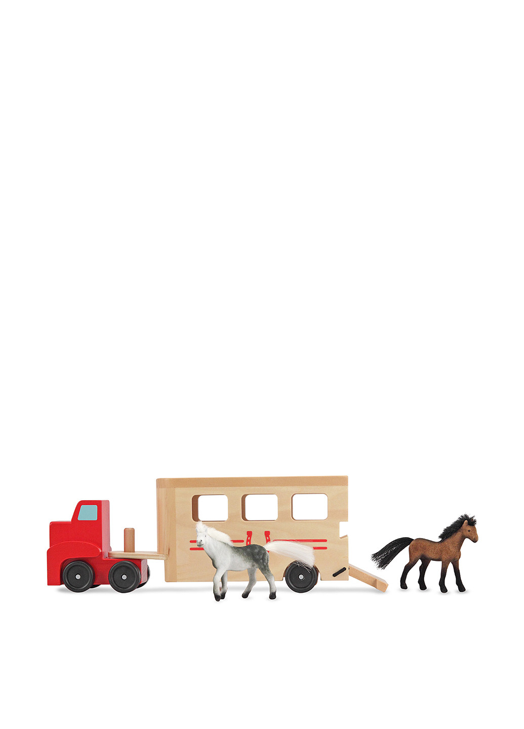 Автомодель Причіп для коней, 13,5 х35, 5х8, 5 см Melissa & Doug (251711192)