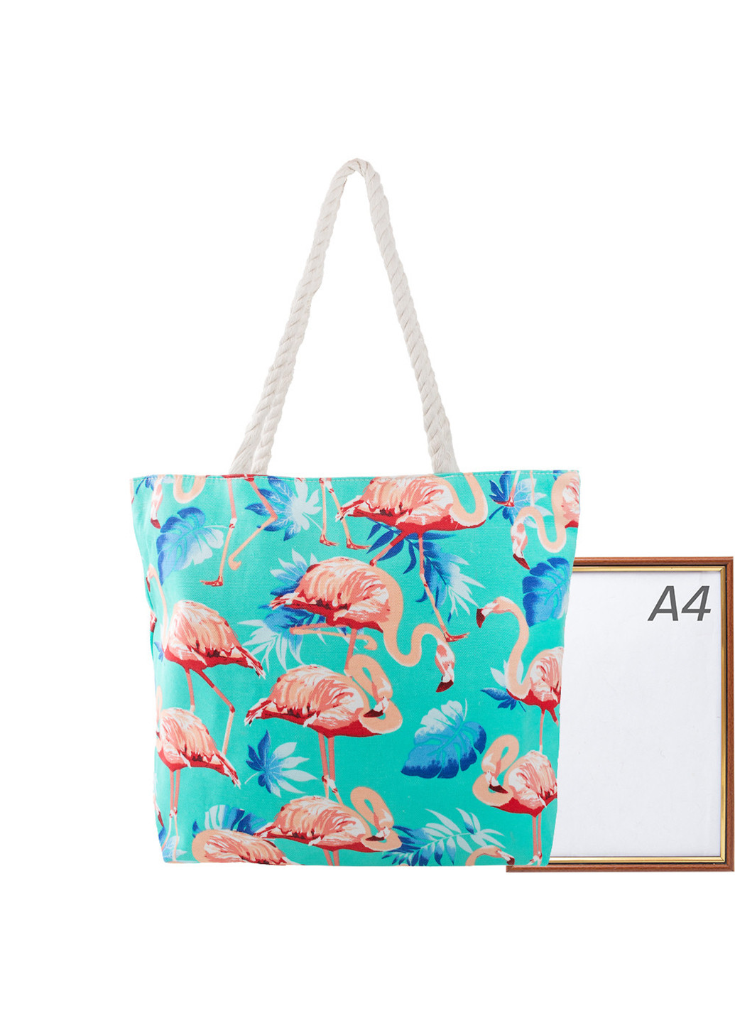 Женская пляжная тканевая сумка 42х36х10,5 см Valiria Fashion (252133793)