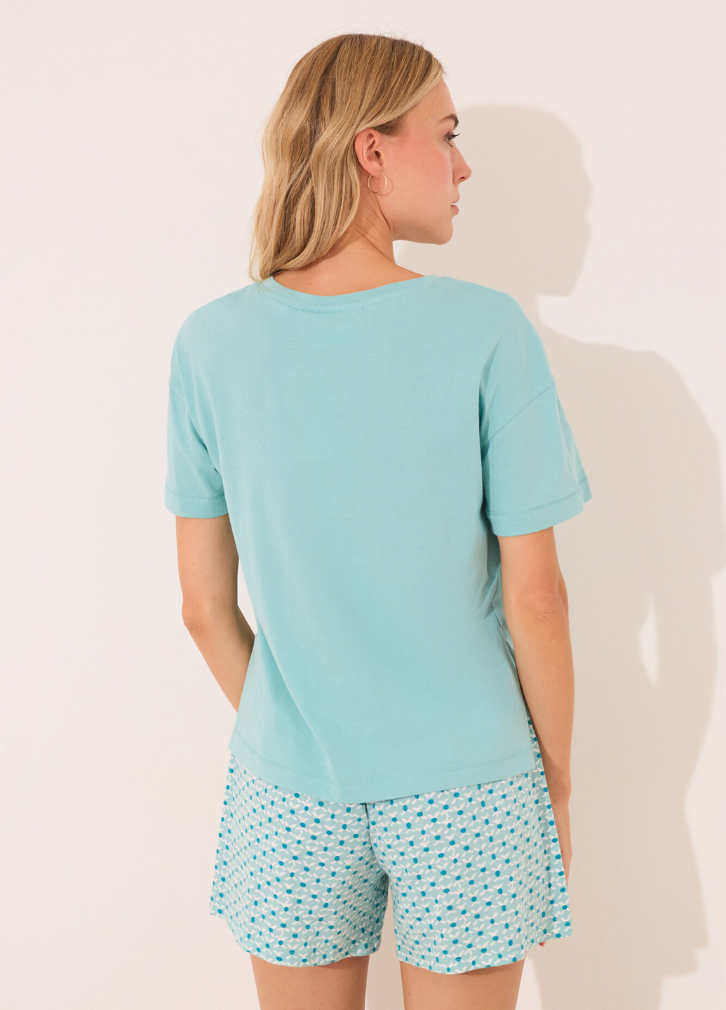 Мятная всесезон пижама (футболка, шорты) футболка + шорты Women'secret