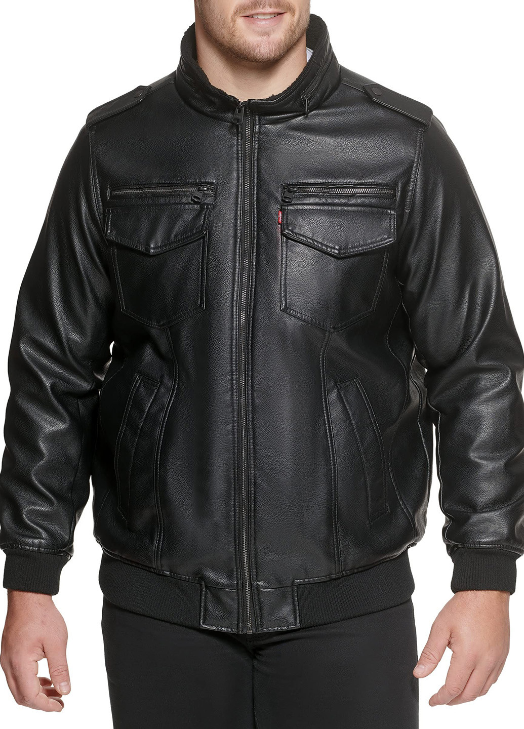 Чорна демісезонна куртка Levi's