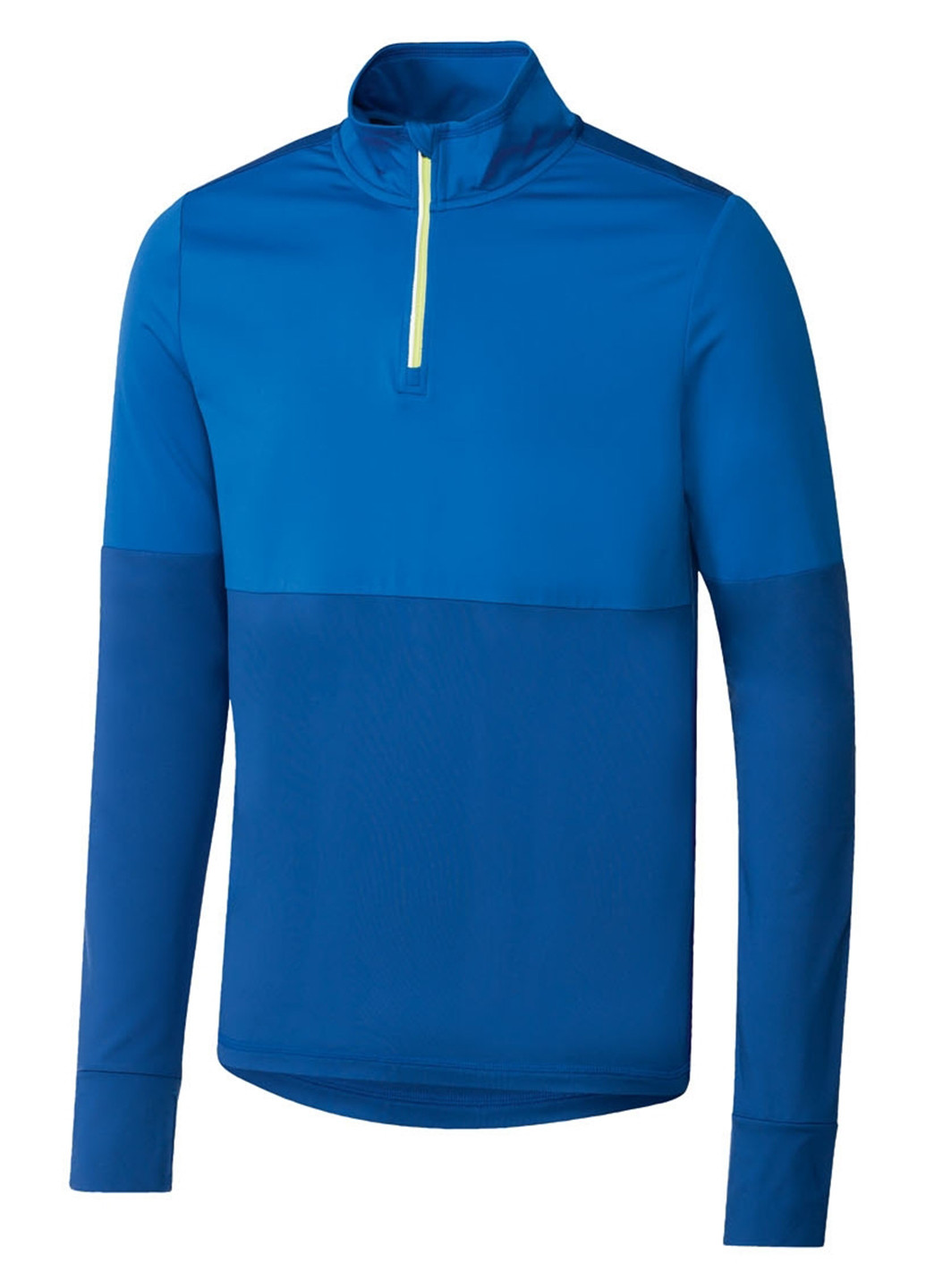 Лонгслів Crivit колор блок синій спортивні поліестер