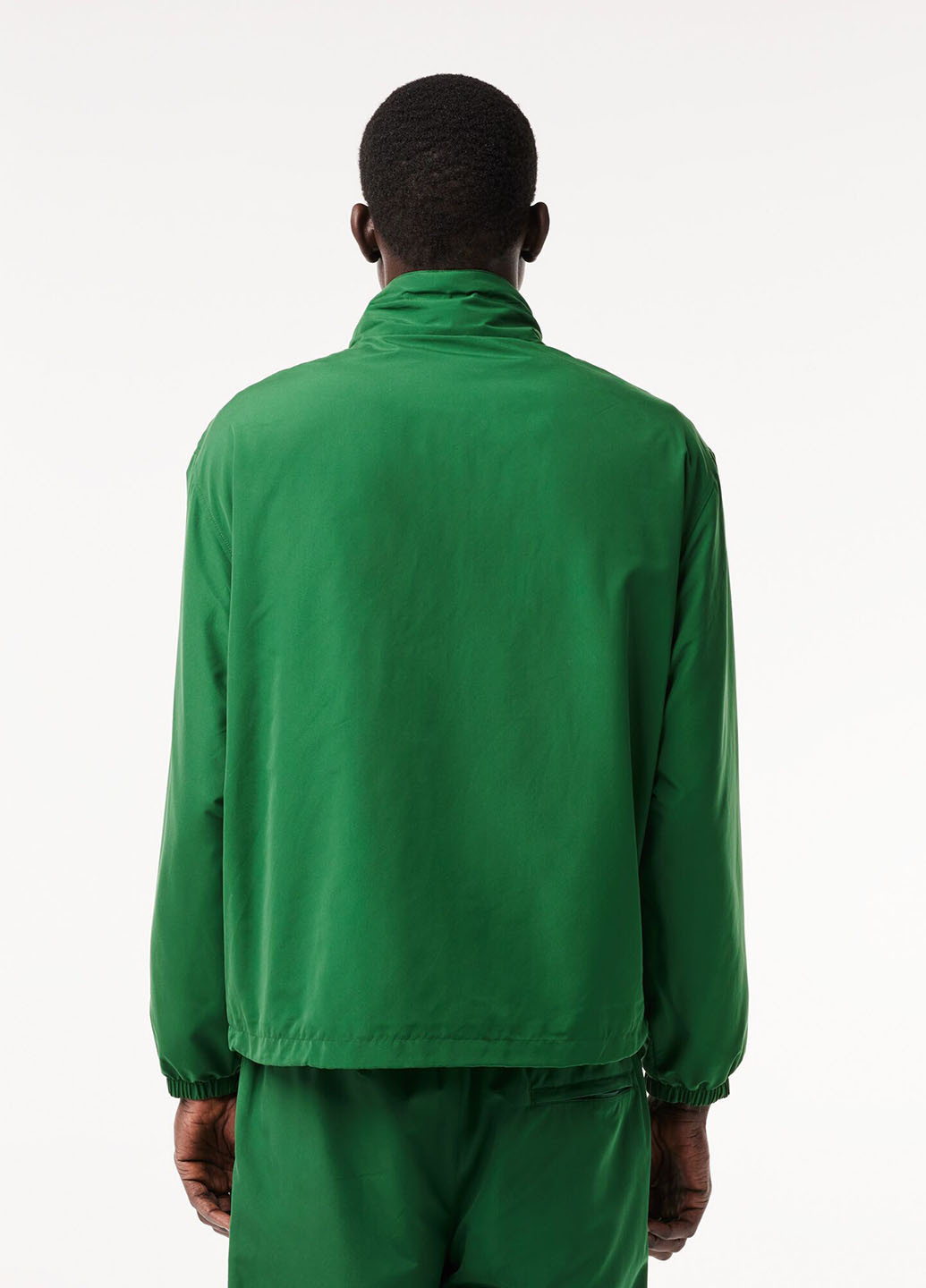 Зелена демісезонна вітровка Lacoste