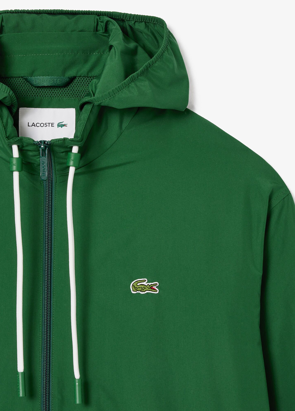 Зелена демісезонна вітровка Lacoste