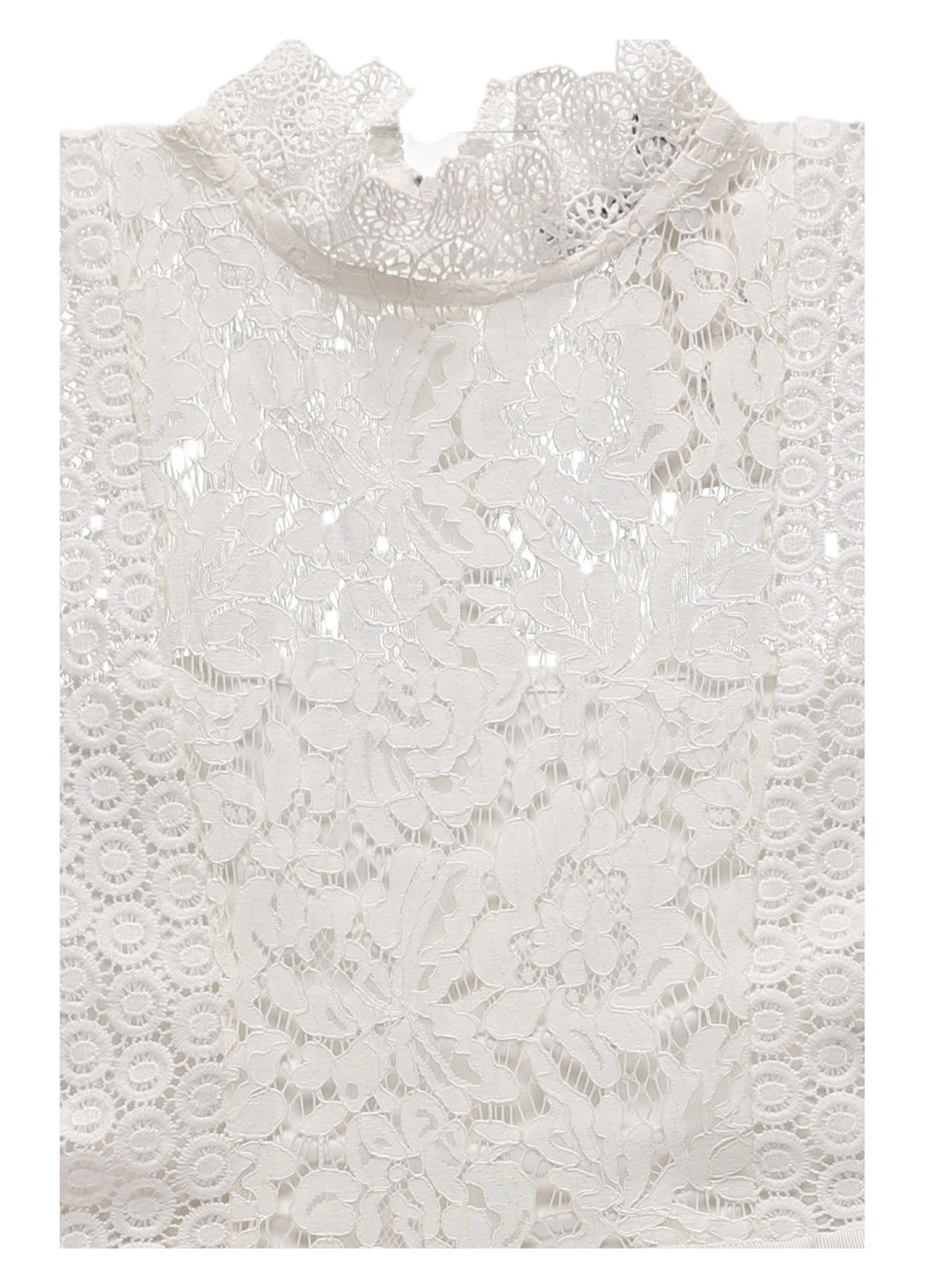 Белое кэжуал платье Sistaglam однотонное