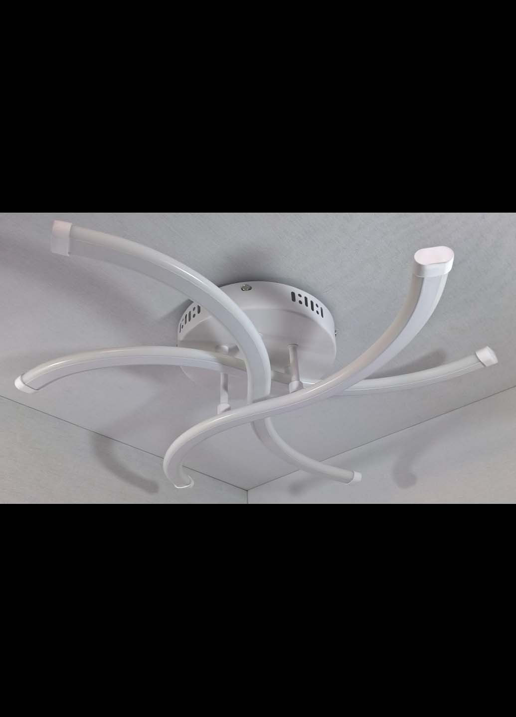 Світлодіодна потолочаня LED люстра 2008/3 Білий 12х58х58 см. Handmade (234539804)