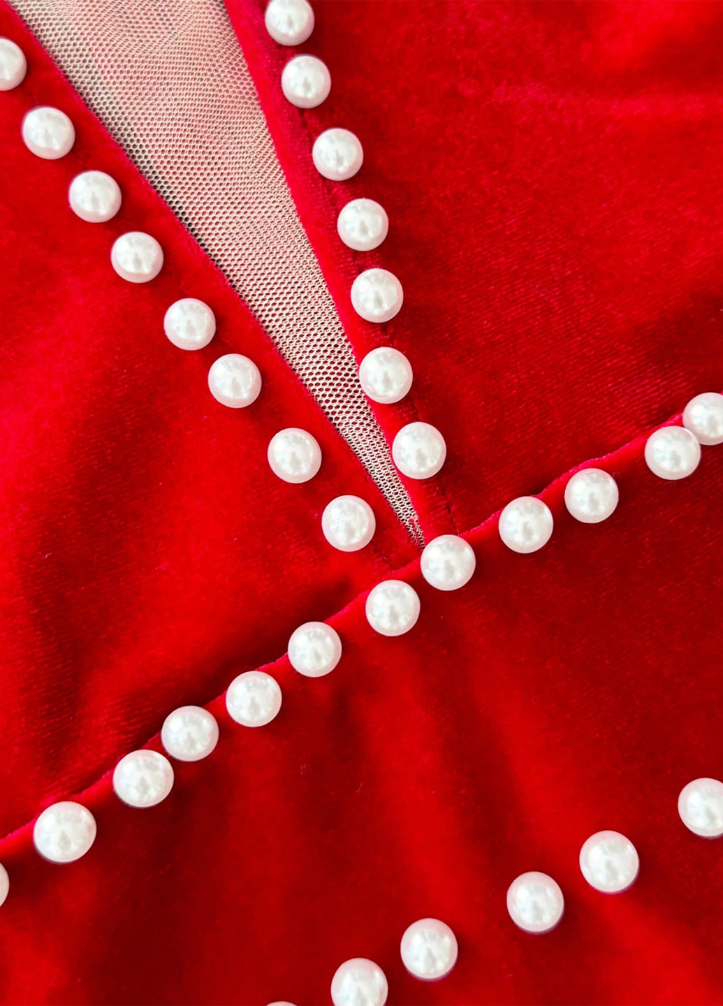 Червона вечірня сукня годе SHEIN однотонна