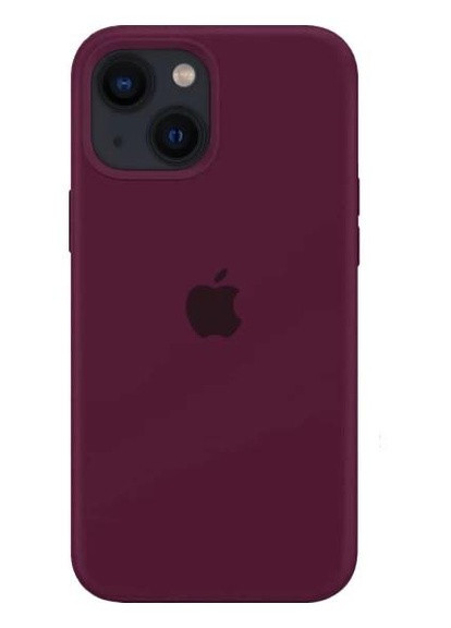 Силиконовый чехол для iPhone 13 Maroon No Brand (254091501)