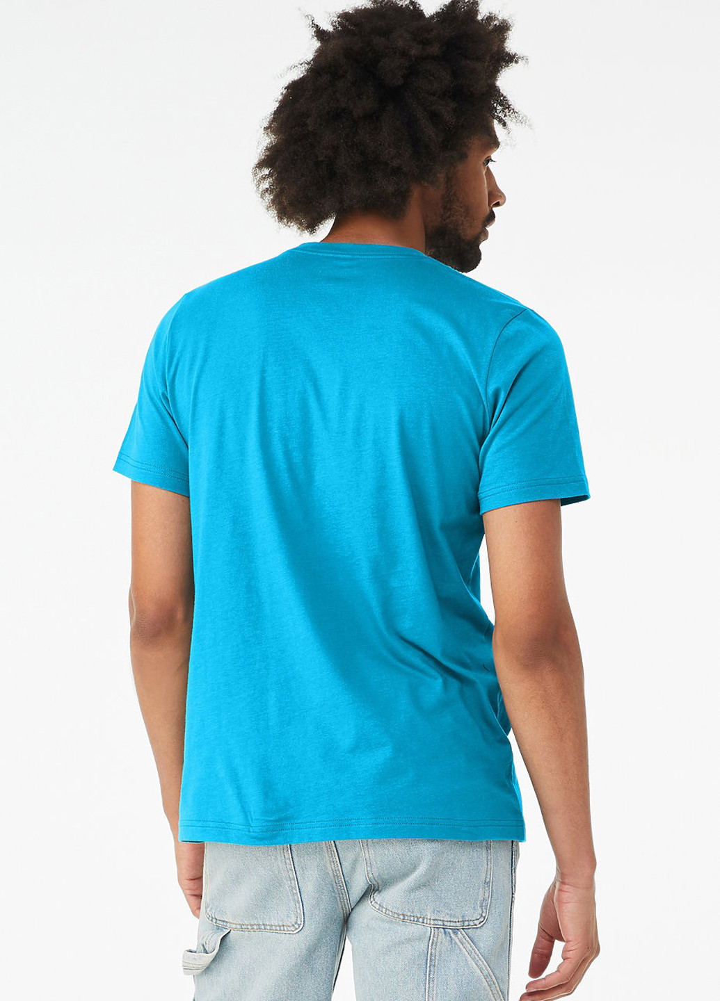 Голубая футболка Canvas