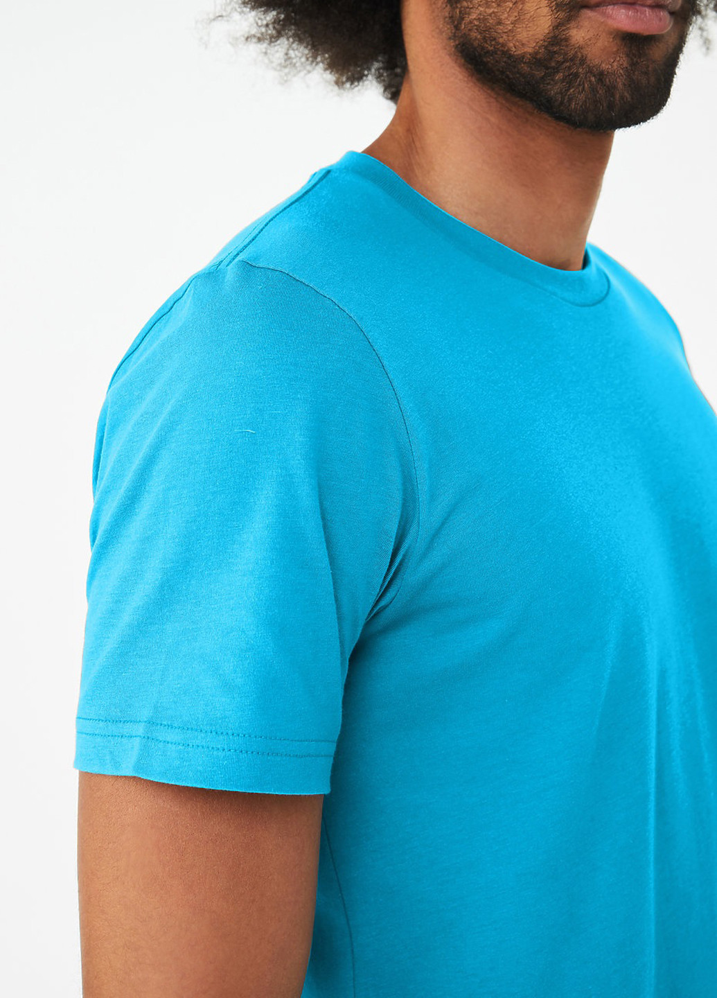 Голубая футболка Canvas