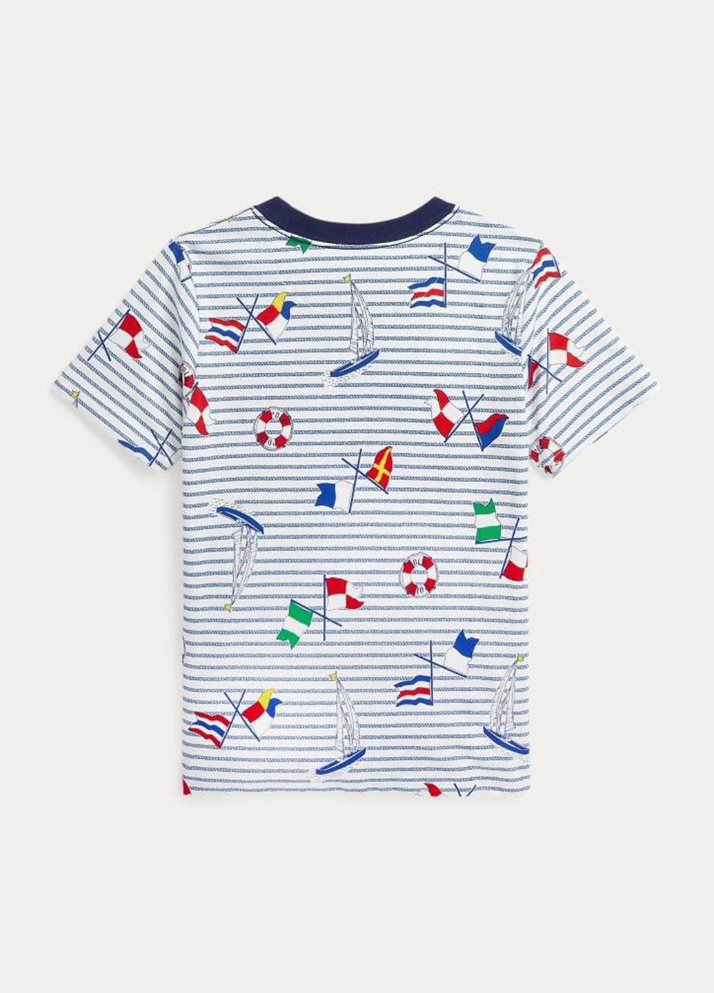 Біла літня футболка Ralph Lauren