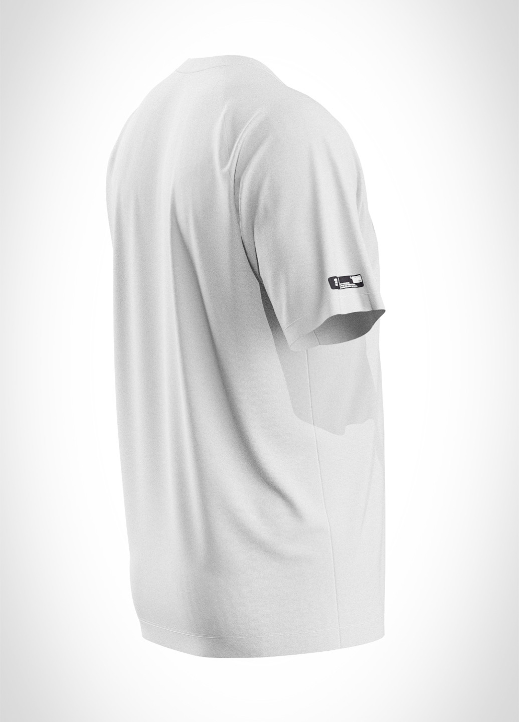 Белая футболка SA-sport