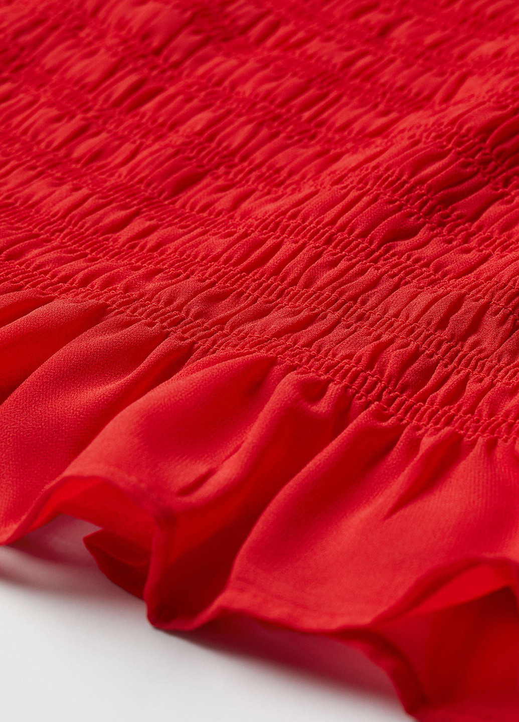 Червона кежуал плаття H&M однотонна