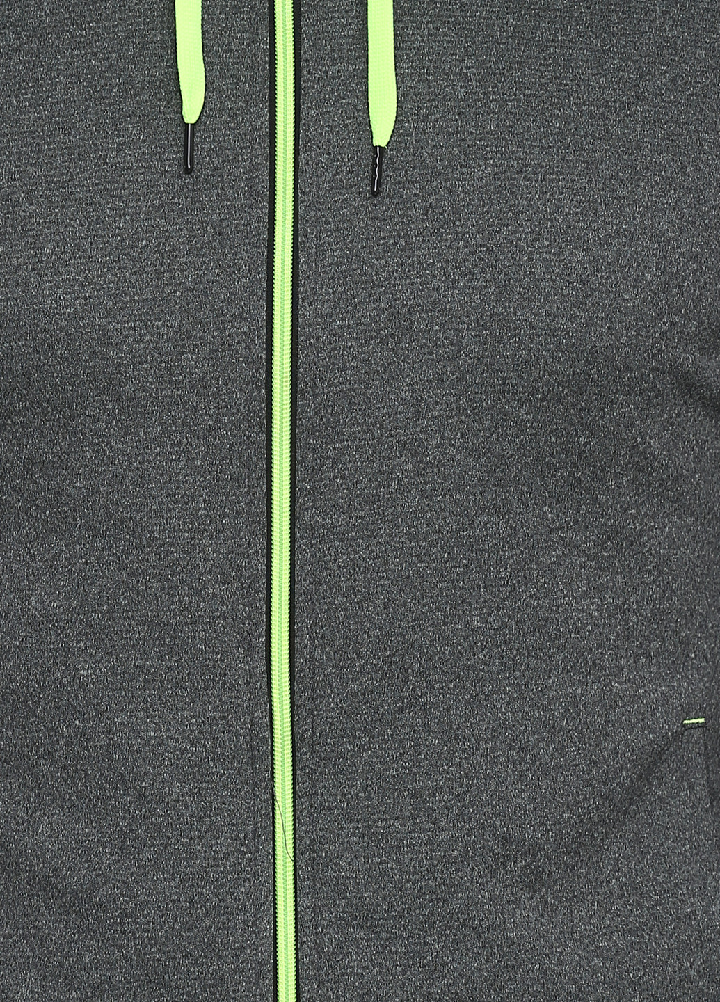 Жилет H&M с коротким рукавом меланж серо-зелёный спортивный