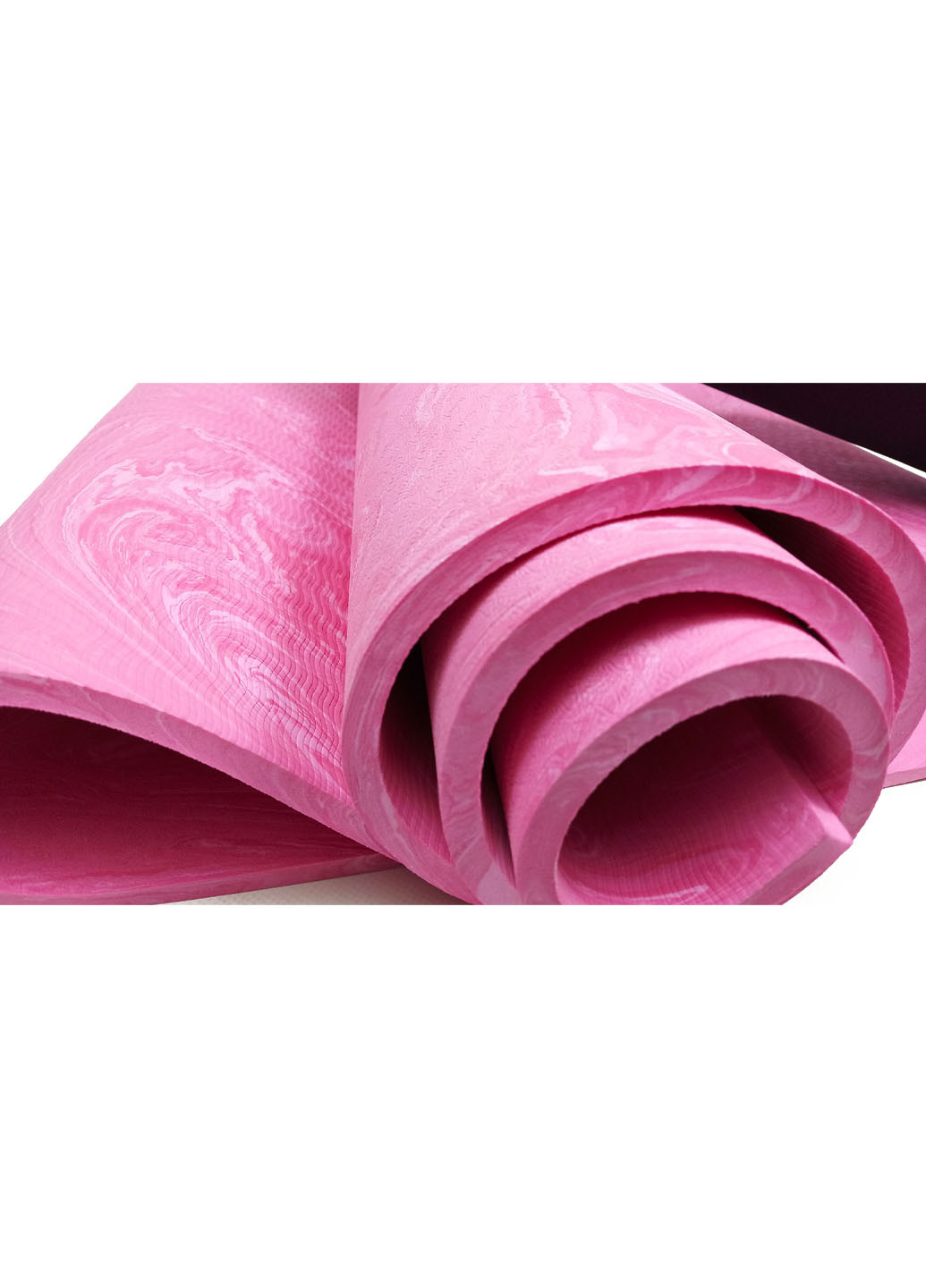 Коврик для йоги PER Premium Mat 8 мм розовый (мат-каремат спортивный, йогамат для фитнеса, пилатеса) EasyFit (237596278)