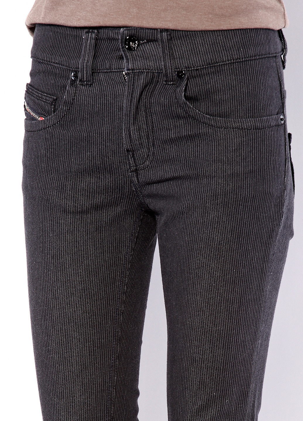 Темно-серые кэжуал демисезонные брюки Diesel