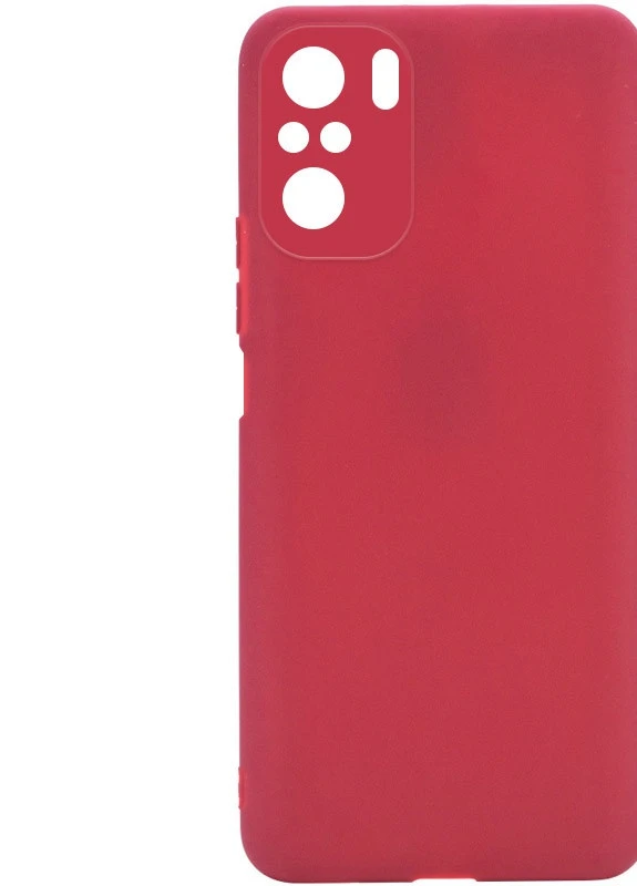 Силиконовый чехол Candy Full Camera для Xiaomi Redmi Note 10 Красный / Camellia (is_00000048030_6) Epik (237825116)