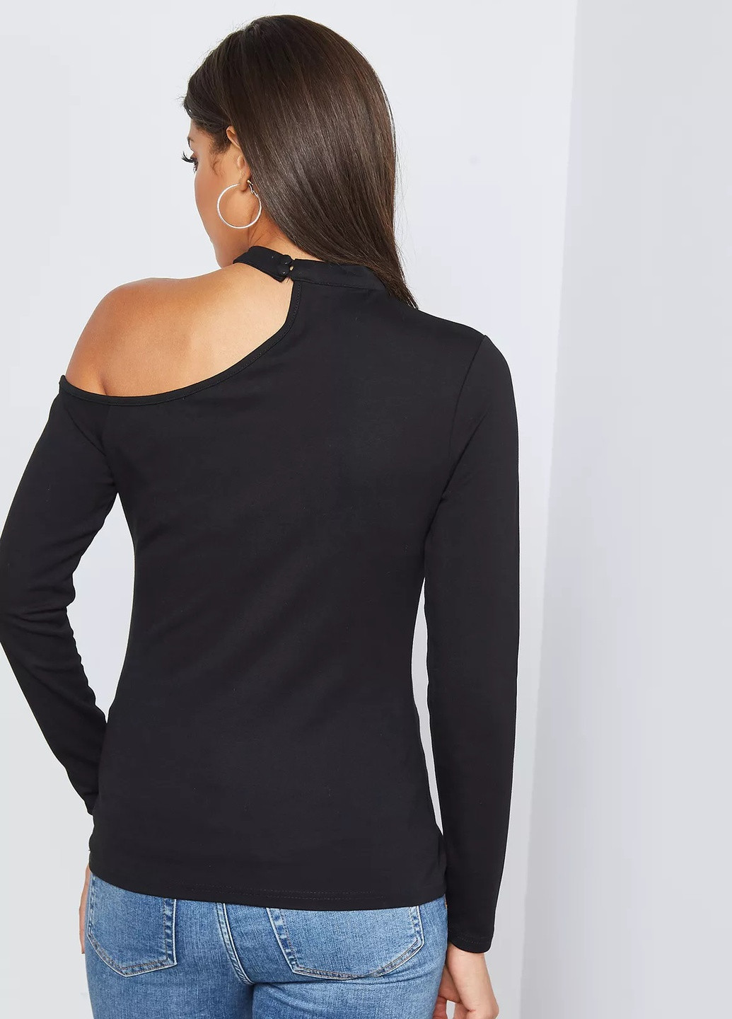 Чёрная блуза Lost Ink