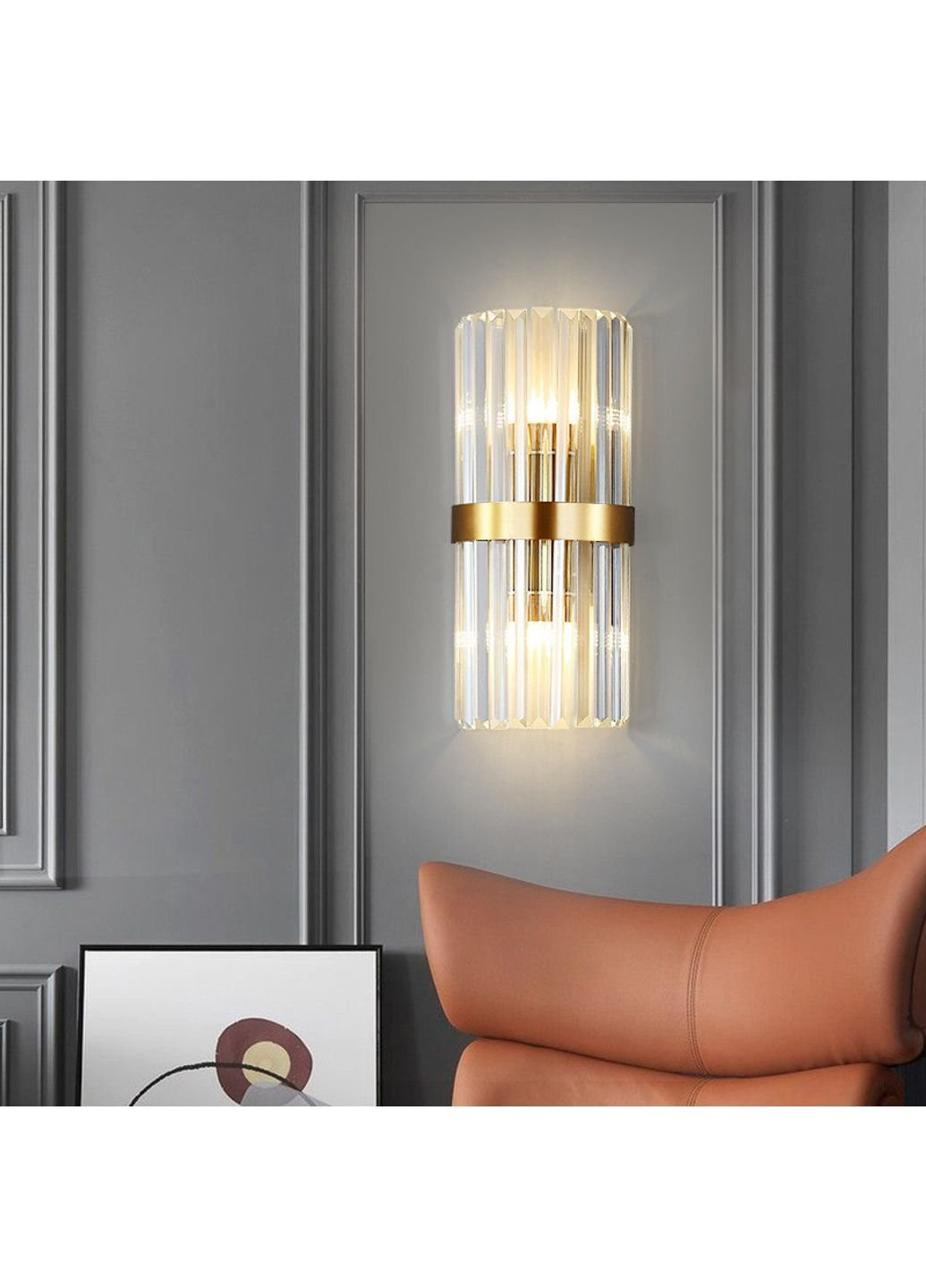 Бра настенное WS150/2-k Бронза 45х18х12 см. Sunnysky (253626076)