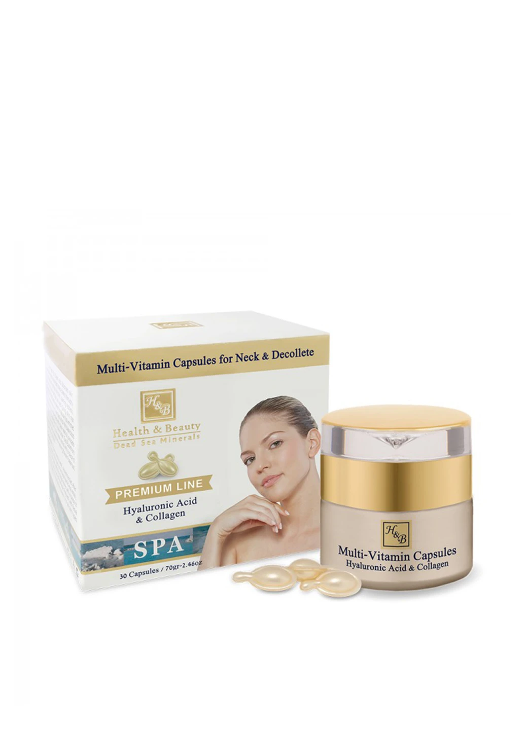 Мультивитаминные капсулы для шеи и декольте (30 шт.) Health & Beauty (255357759)