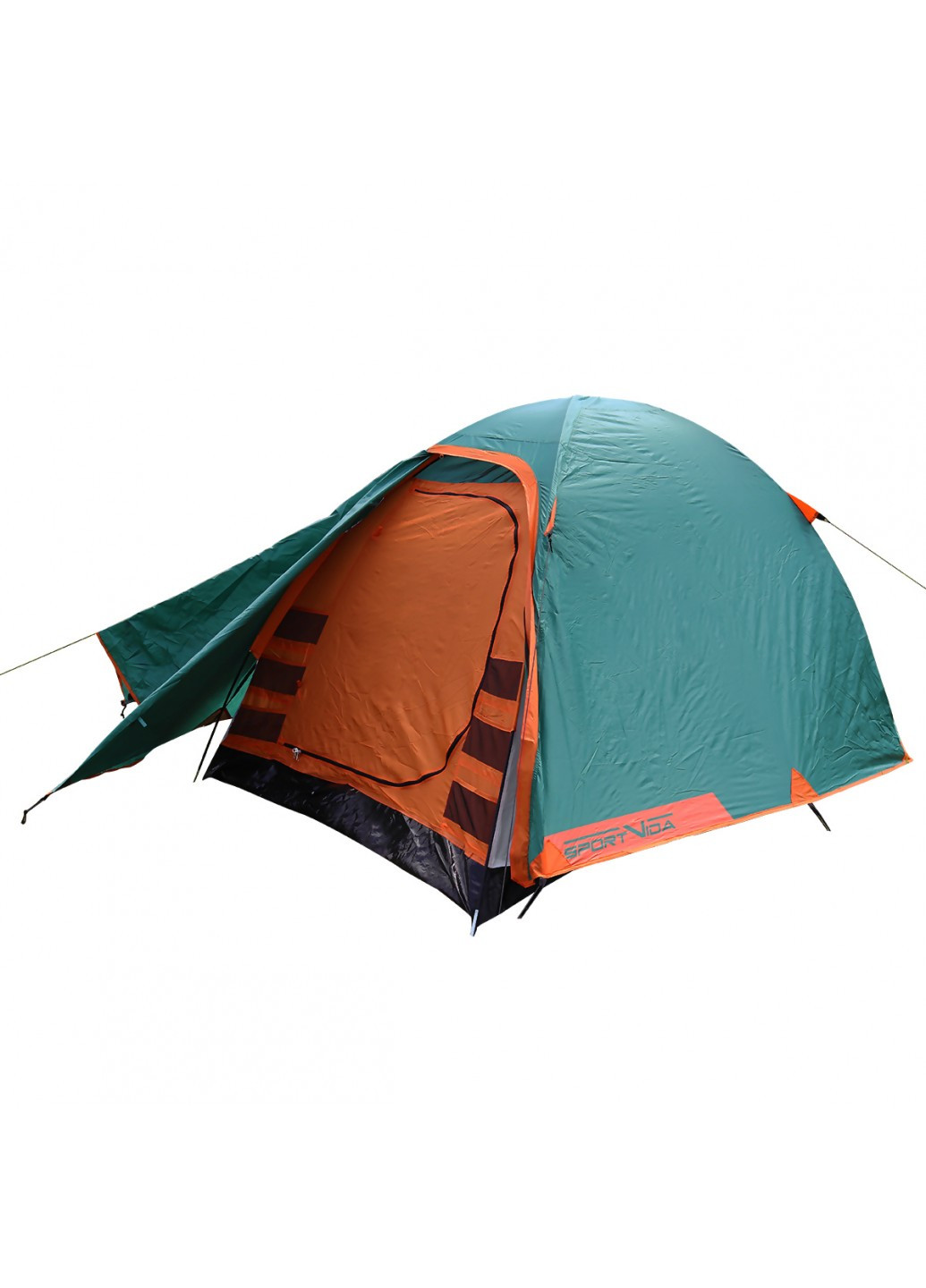 Палатка туристична чотирьохмісна 285 x 240 см SVWS0021 SportVida SV-WS0021 зелений