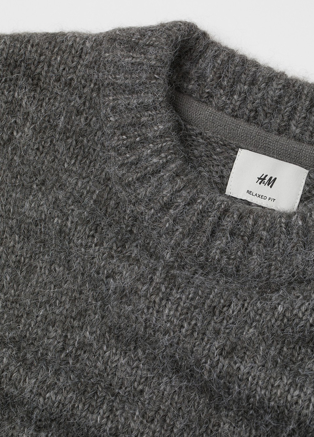 Серый зимний джемпер джемпер H&M