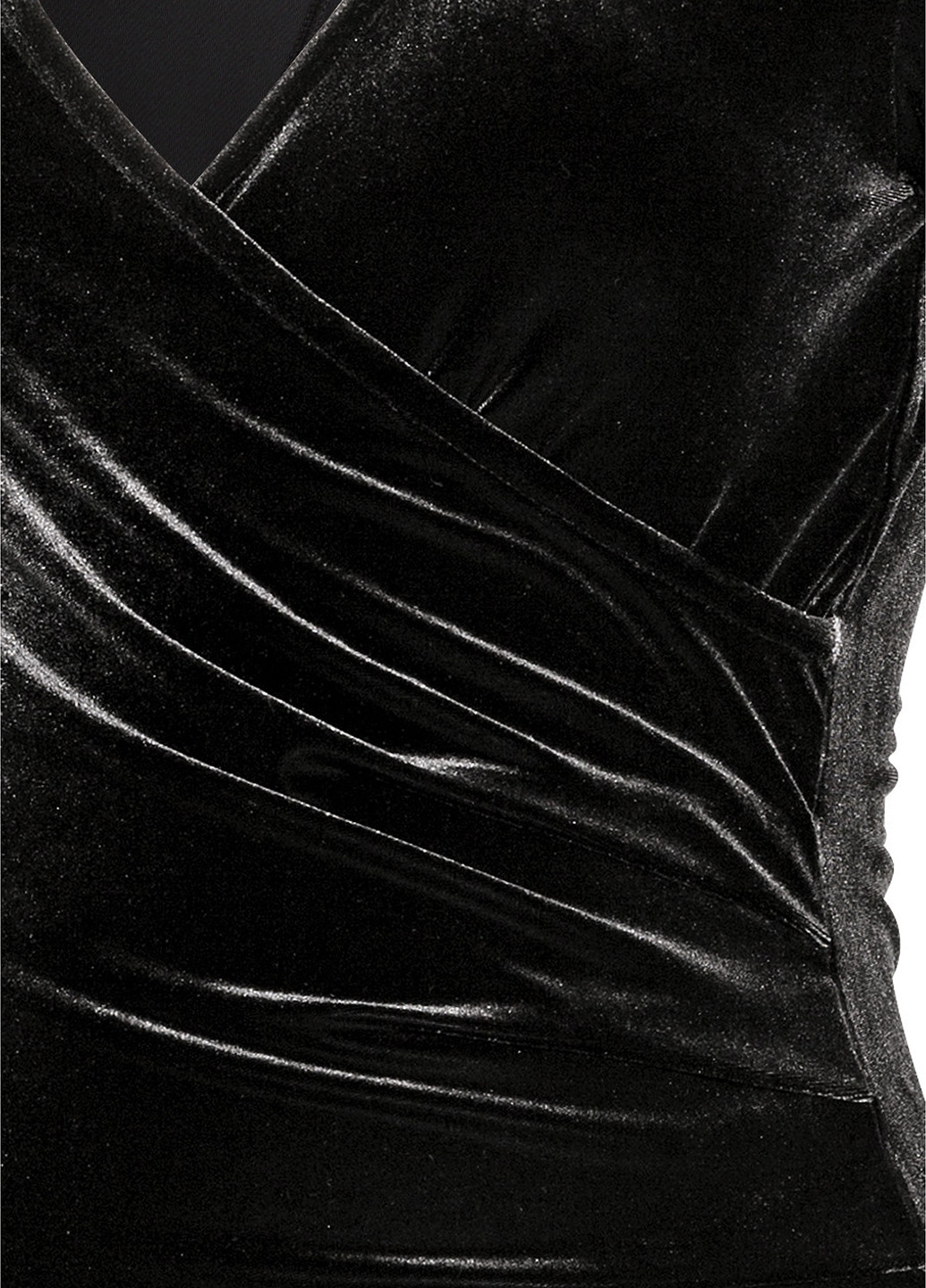 Чорна коктейльна плаття для вагітних футляр H&M однотонна
