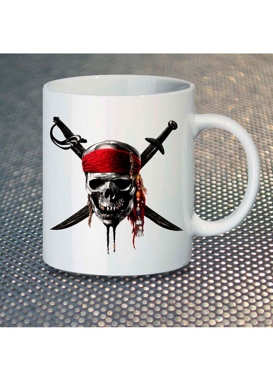 Чашка Fan Girl логотип пираты карибского моря new 330 мл (254915231)