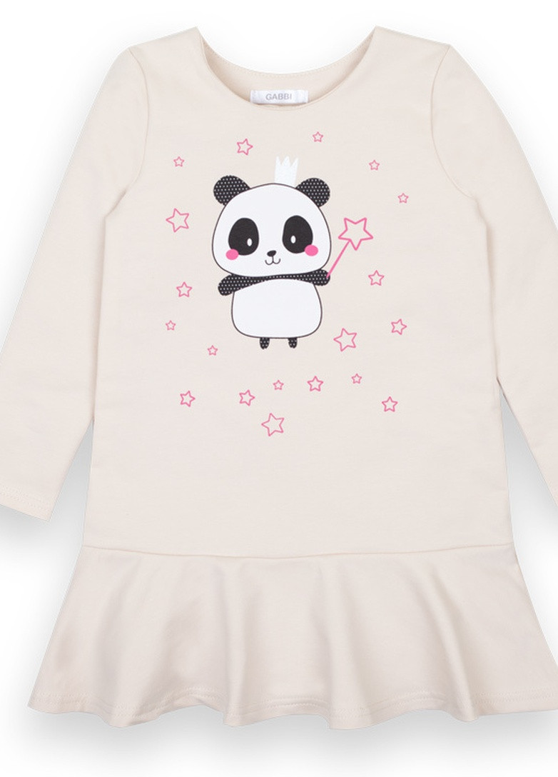 Молочное детское платье для девочки Габби (204127453)