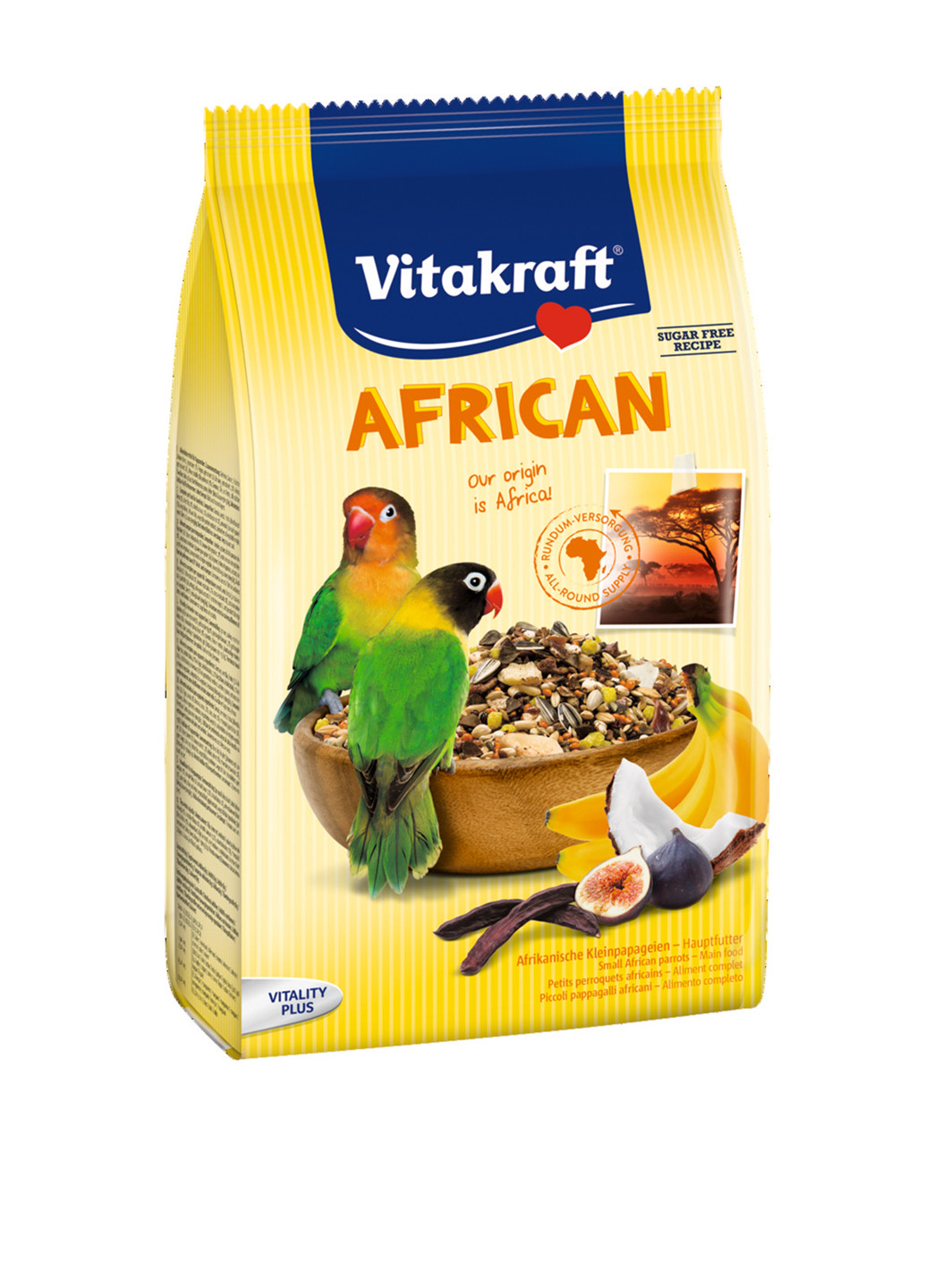Корм для попугая африкан Неразлучник, 750 гр Vitakraft (142042120)