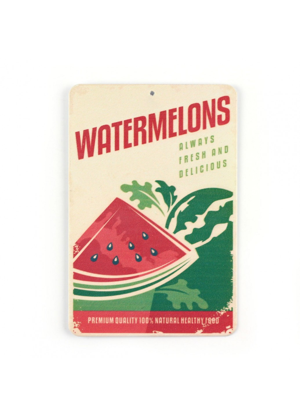 Магнит винтаж "Wattermelons"; металл; 10 х 8 см OOTB (215853593)