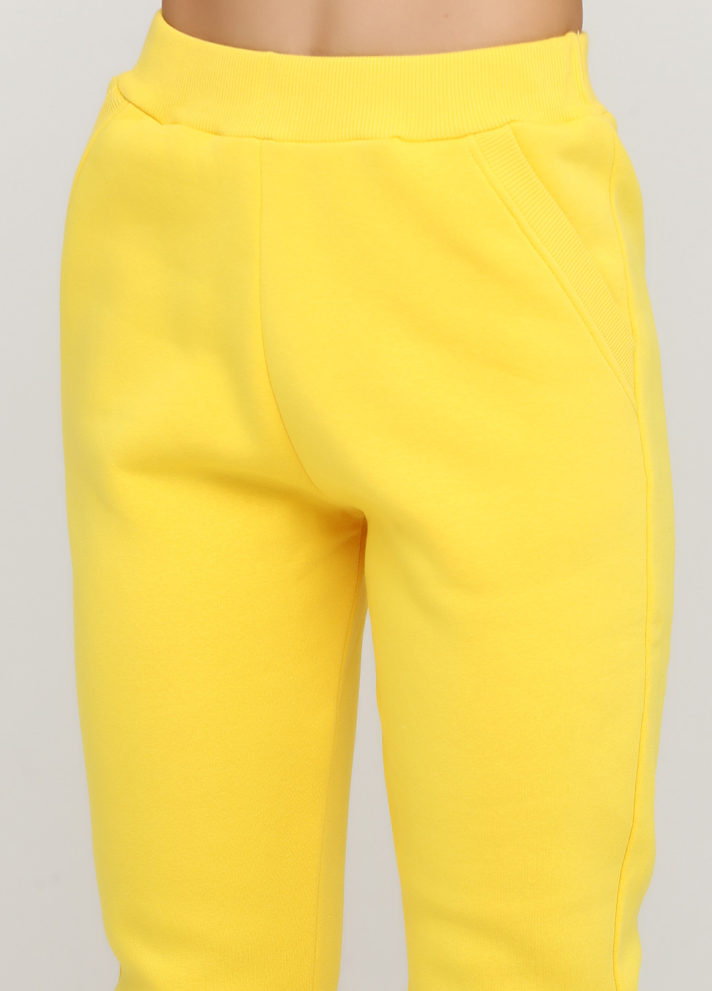 Желтые спортивные зимние джоггеры брюки Only Women