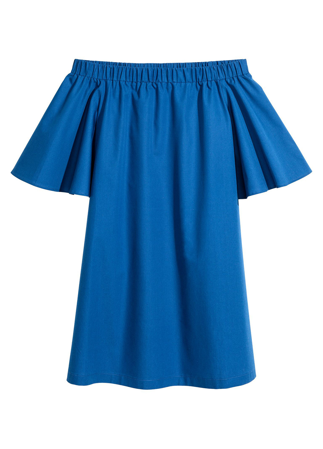 Світло-синя кежуал плаття, сукня а-силует H&M однотонна