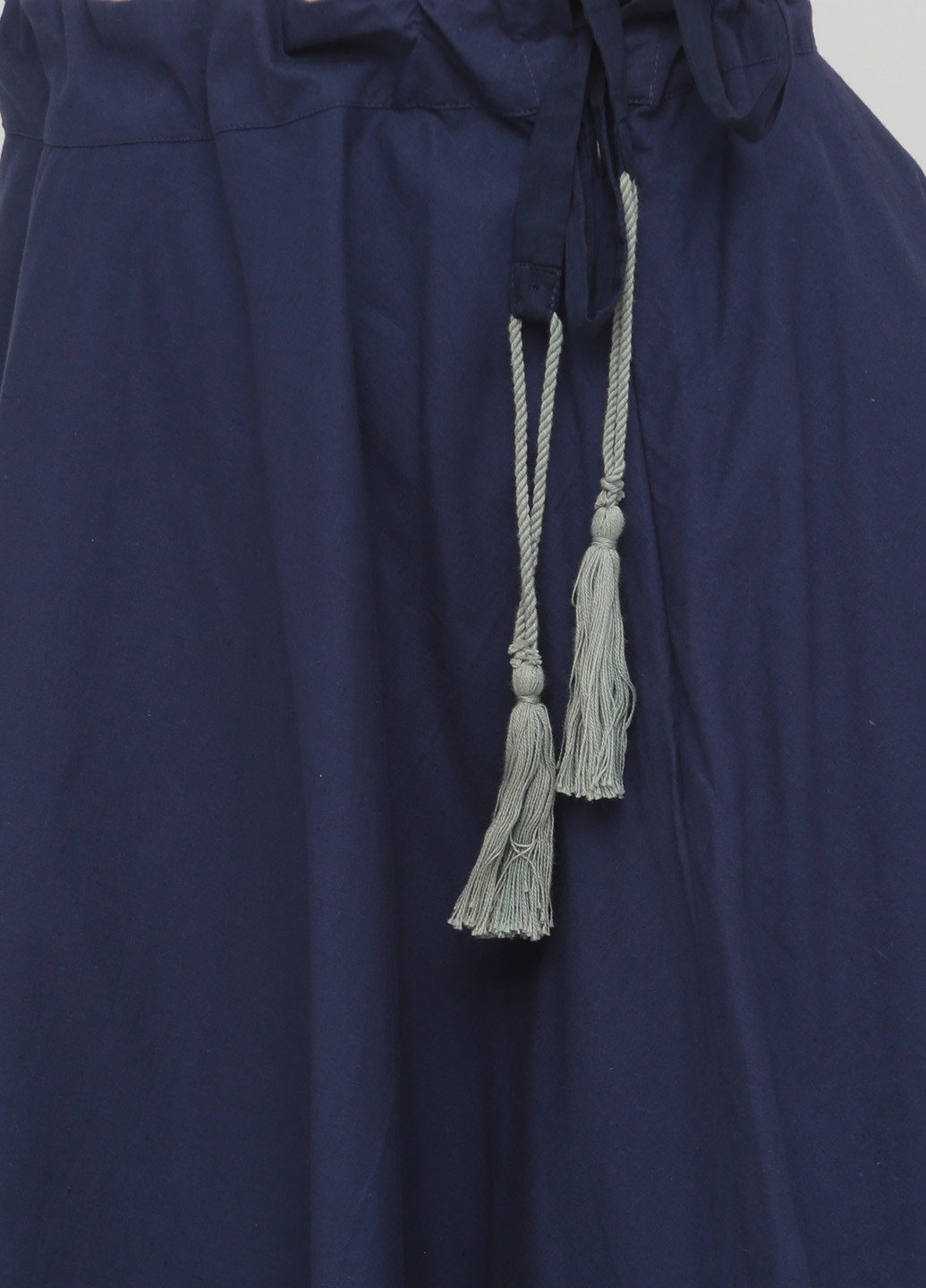 Темно-синяя кэжуал однотонная юбка The J. Peterman Company клешированная