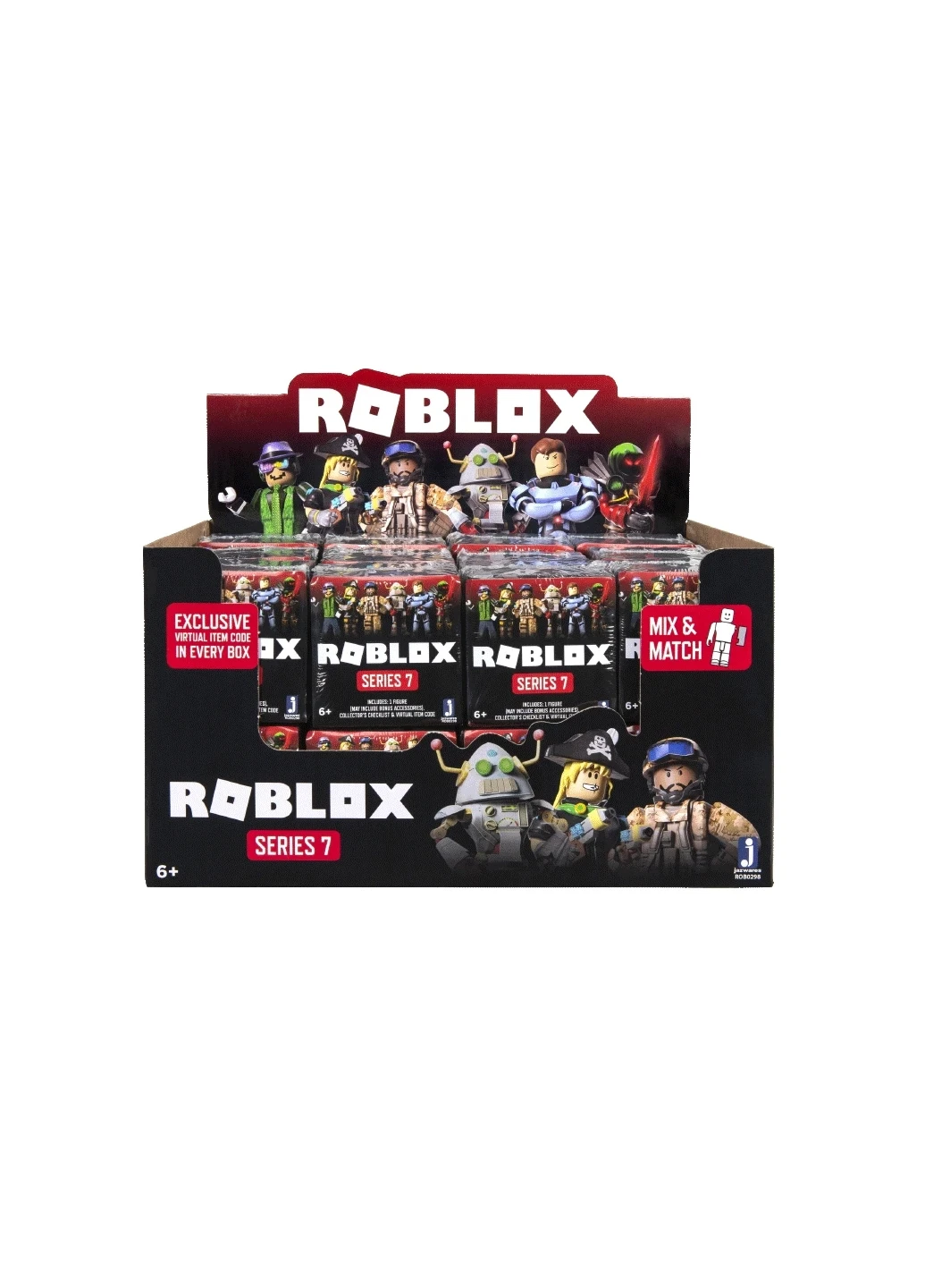 Ігрова колекційна фігурка Mystery Figures Obsidian Assortment S7 Roblox ROB0298 (255292518)
