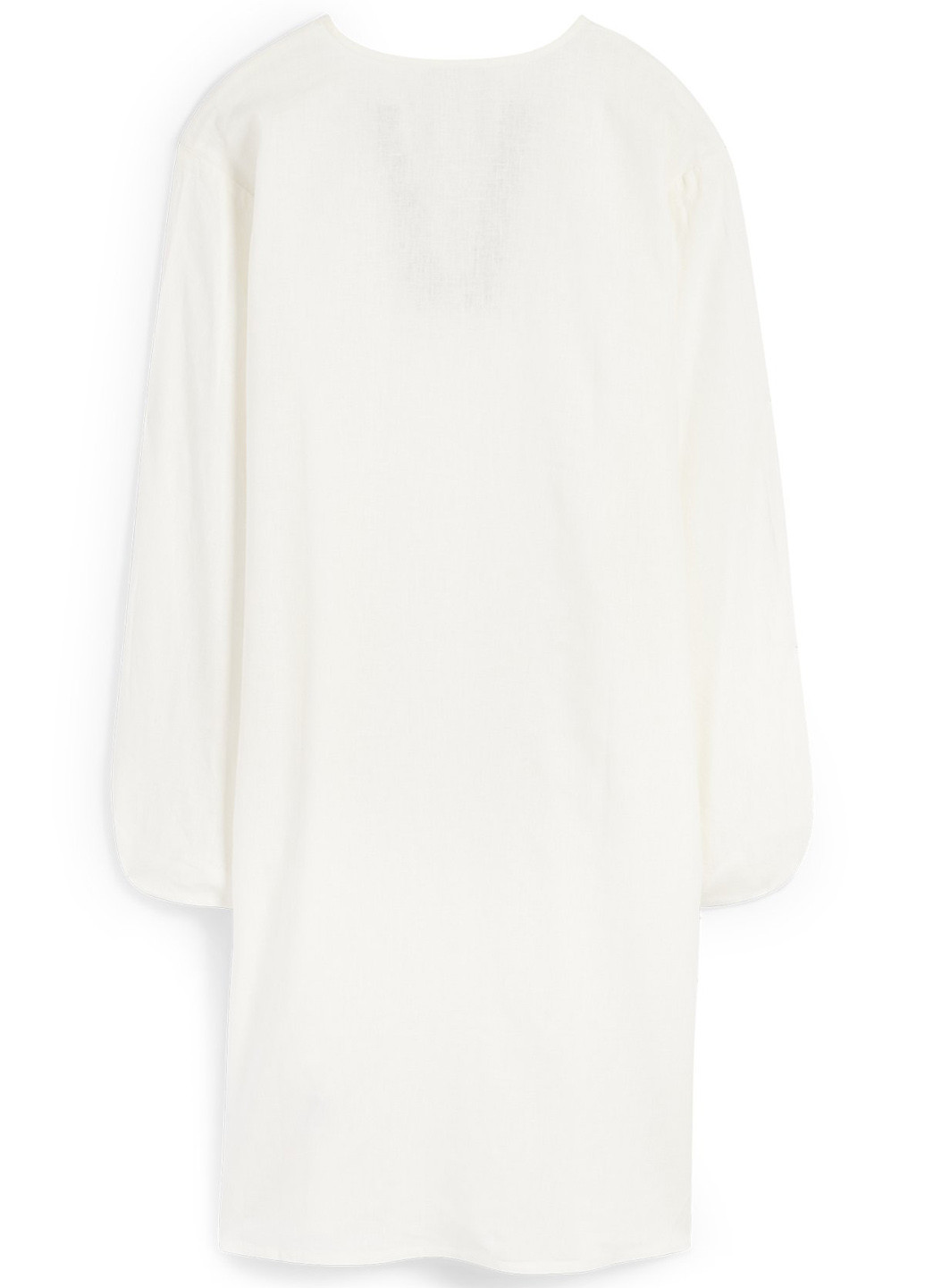 Білий кежуал сукня C&A однотонна